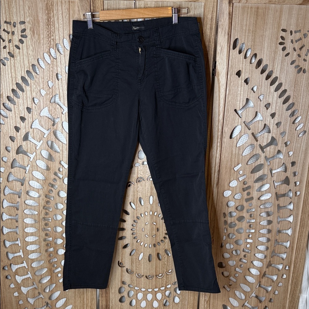 Black Women's Straight Leg Pants